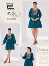 Paris Vol 3 By Blue Hills Rayon Embroidery Bulk Ladies Top Orders In India